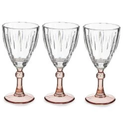 Vivalto - Wijnglazen Exotic Collection Set 6x Op Brons Voet 275 Ml 7 Vivalto - Wijnglazen Exotic Collection Set 6x Op Brons Voet 275 Ml -Het originele servies. 1000077238 0100