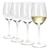 Merkloos Wijnglazen Set - 4x Stuks - Glas - Transparant - 410 Ml -Het originele servies. 1000077240