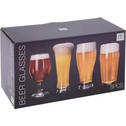 Atmos Fera Speciaal Bierglazen Set - 8x Stuks - 4 Verschillende Soorten -Het originele servies. 1000077250 0103