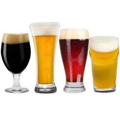 Atmos Fera Speciaal Bierglazen Set - 8x Stuks - 4 Verschillende Soorten