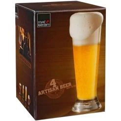 Secret De Gourmet Bierglazen - 4 Stuks - Transparant - 370 Ml - 21 Cm 7 Secret De Gourmet Bierglazen - 4 Stuks - Transparant - 370 Ml - 21 Cm -Het originele servies. 1000077251 0102