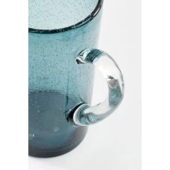 Mica Decorations Adia Waterkan - 850 Ml - Glas - Blauw -Het originele servies. 1000079010 0103