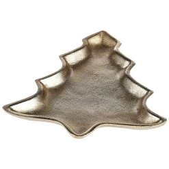 Beliani Decoratieve Schaal DURIAN - Goud Aluminium -Het originele servies. 1000081433 0103