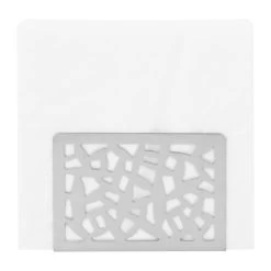 QUVIO Servettenhouder - RVS -Het originele servies. 1000081492 0103