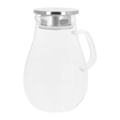 Krumble Karaf Met Handvat En Dop Met Filter - 1,5 L - Glas - Transparant -Het originele servies. 1000083563 0102