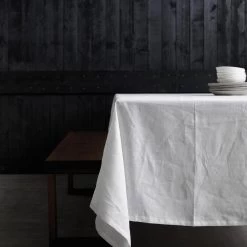 DDDDD Tafellaken Cabin - 140 X 350 Cm - Wit -Het originele servies. 1000084759 0102