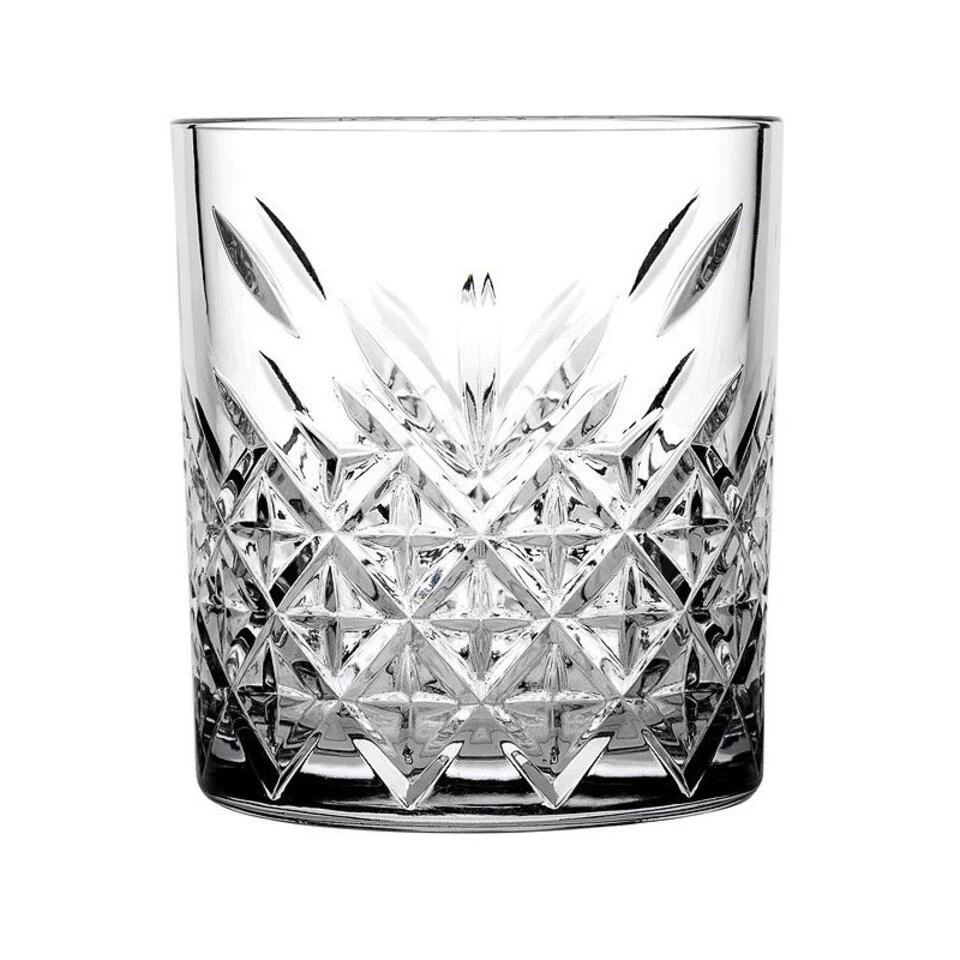 Pasabahce Whisky Tumbler Glazen - 4x - Timeless Serie - Transparant - 340 Ml 4 Pasabahce Whisky Tumbler Glazen - 4x - Timeless Serie - Transparant - 340 Ml - Afbeelding 2