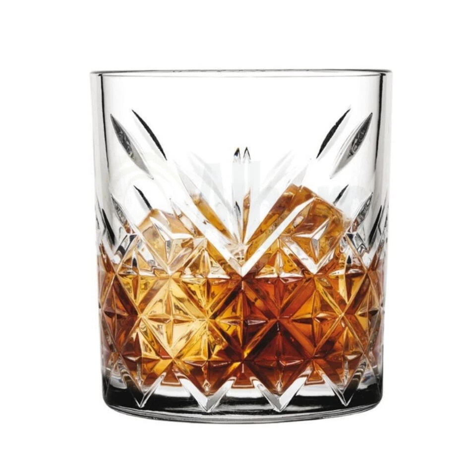 Pasabahce Whisky Tumbler Glazen - 4x - Timeless Serie - Transparant - 340 Ml 5 Pasabahce Whisky Tumbler Glazen - 4x - Timeless Serie - Transparant - 340 Ml - Afbeelding 3
