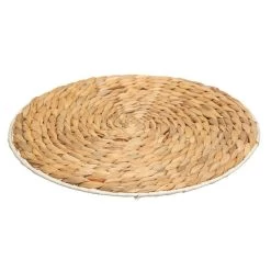 Secret De Gourmet Placemat - Zeegras Naturel - Rond - 35 Cm