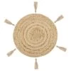 Atmosphera Placemat - Raffia Naturel - Rond - 38 Cm -Het originele servies. 1000085471