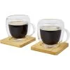 Seasons Dubbelwandige Koffieglazen 250 Ml - 2 St - Incl. Onderzetters 1 Seasons Dubbelwandige Koffieglazen 250 Ml - 2 St - Incl. Onderzetters -Het originele servies. 1000086094