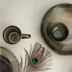 Dutch Rose Schaal 33 Cm Groen -Het originele servies. 1000086741 0103