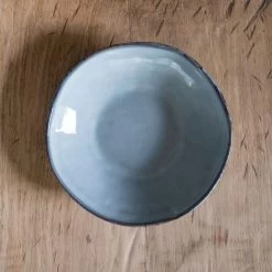 Dutch Rose Bord Diep 23,5 Blauw -Het originele servies. 1000086754 0102