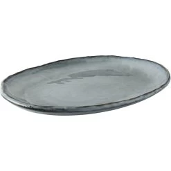 Dutch Rose Ovale Schaal 40x28 Cm Blauw -Het originele servies. 1000086761 0101