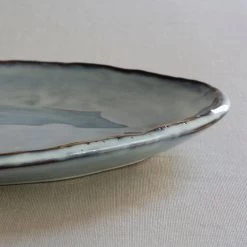 Dutch Rose Ovale Schaal 40x28 Cm Blauw -Het originele servies. 1000086761 0102