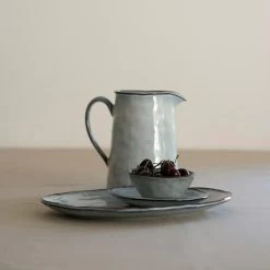 Dutch Rose Ovale Schaal 40x28 Cm Blauw -Het originele servies. 1000086761 0103