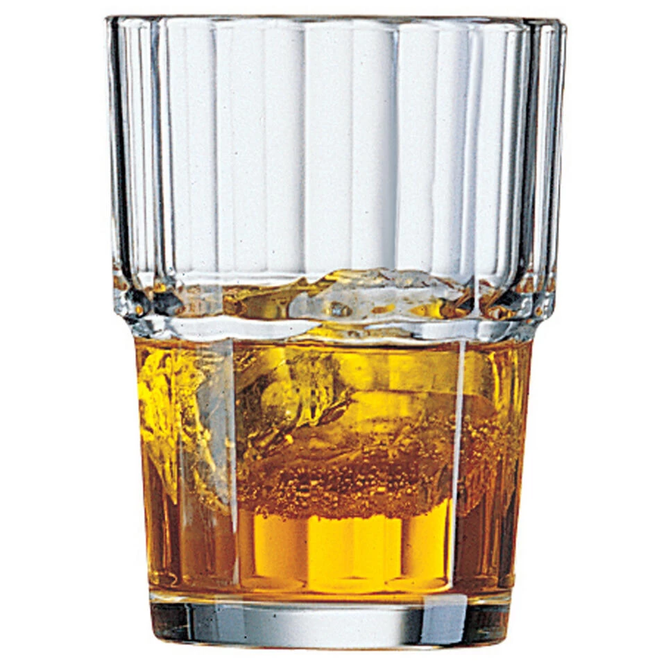 Arcoroc Whisky Tumbler Glazen - 6x - Norvege Serie - 160 Ml 4 Arcoroc Whisky Tumbler Glazen - 6x - Norvege Serie - 160 Ml - Afbeelding 2