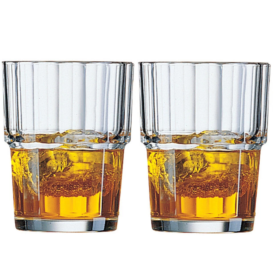 Arcoroc Whisky Tumbler Glazen - 6x - Norvege Serie - 160 Ml 3 Arcoroc Whisky Tumbler Glazen - 6x - Norvege Serie - 160 Ml
