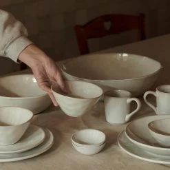 Dutch Rose Giftset 4 Kommen 14 Cm Creme -Het originele servies. 1000087492 0103