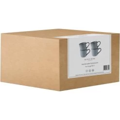 Dutch Rose Giftset 4 Bekers Blauw 39 Cl. 8 Dutch Rose Giftset 4 Bekers Blauw 39 Cl. -Het originele servies. 1000087495 0102