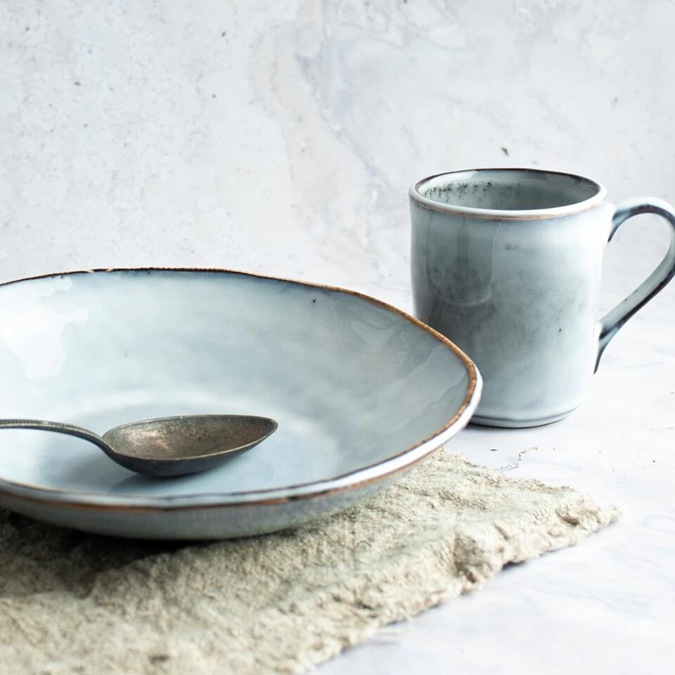 Dutch Rose Giftset 4 Bekers Blauw 39 Cl. 6 Dutch Rose Giftset 4 Bekers Blauw 39 Cl. - Afbeelding 4