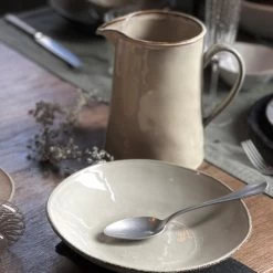 Dutch Rose Giftset 4 Borden Diep 23,5 Cm Creme -Het originele servies. 1000087947 0103