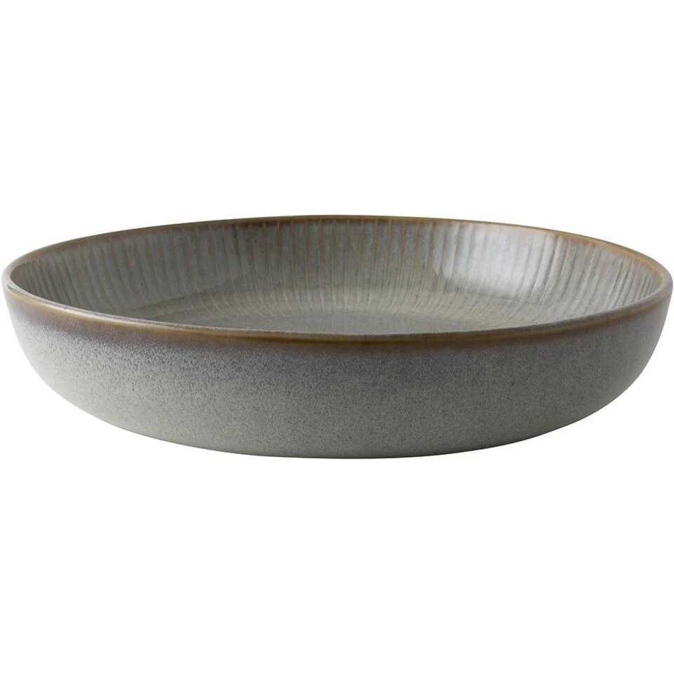 Dutch Rose Sapphire Bord Diep 23 Grijs 4 Dutch Rose Sapphire Bord Diep 23 Grijs - Afbeelding 2