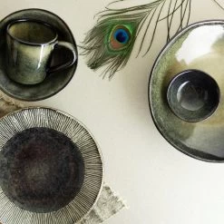 Dutch Rose Giftset 4 Kommen 14 Cm Groen -Het originele servies. 1000087950 0103