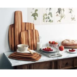 Teakhaus Elegant Collection - Serveerplank Hout Vierkant 30x30cm -Het originele servies. 1000088143 0111
