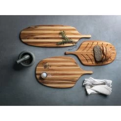 Teakhaus Canoe Collection - Broodplank Met Greep 43x23cm -Het originele servies. 1000088147 0111