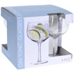 Merkloos Gin Tonic Glazen - 4 Stuks - 650 Ml 5 Merkloos Gin Tonic Glazen - 4 Stuks - 650 Ml -Het originele servies. 1000088602 0101