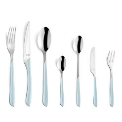 Amefa Eclat Mat - 26-delige Bestekset Voor 4 Personen - Sky Blue