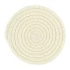 Krumble Pannenonderzetter Rond - Katoen - Beige