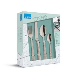 Amefa Felicity - 24-delige Bestekset Voor 6 Personen - Rosé Champagne 7 Amefa Felicity - 24-delige Bestekset Voor 6 Personen - Rosé Champagne -Het originele servies. 1000089335 0102