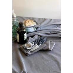 Mistral Home - TAFELSET - Boulie - 160 X 300 Cm - Grijs -Het originele servies. 1000090173 0101