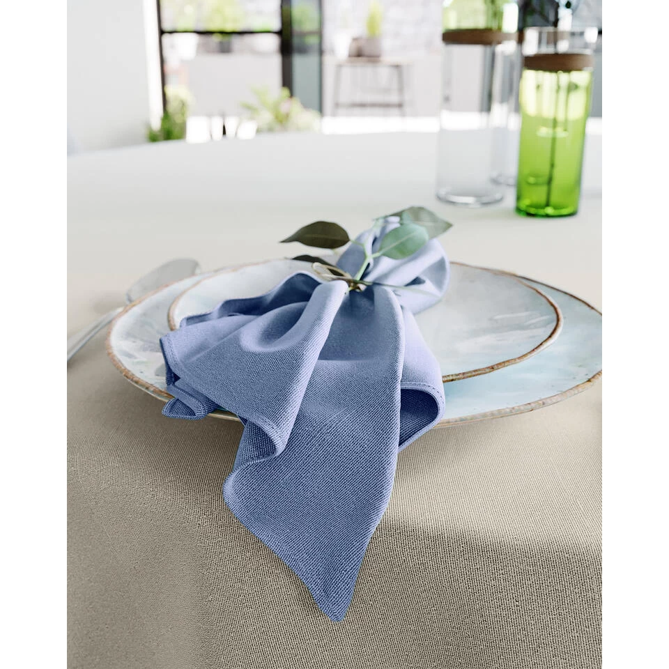 Mistral Home - SERVET - Waterafstotend - 43 X 43 Cm - Lila 3 Mistral Home - SERVET - Waterafstotend - 43 X 43 Cm - Lila