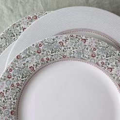 Laura Ashley Giftset 4 Borden Plat 23 Cm -Het originele servies. 1000093000 0103