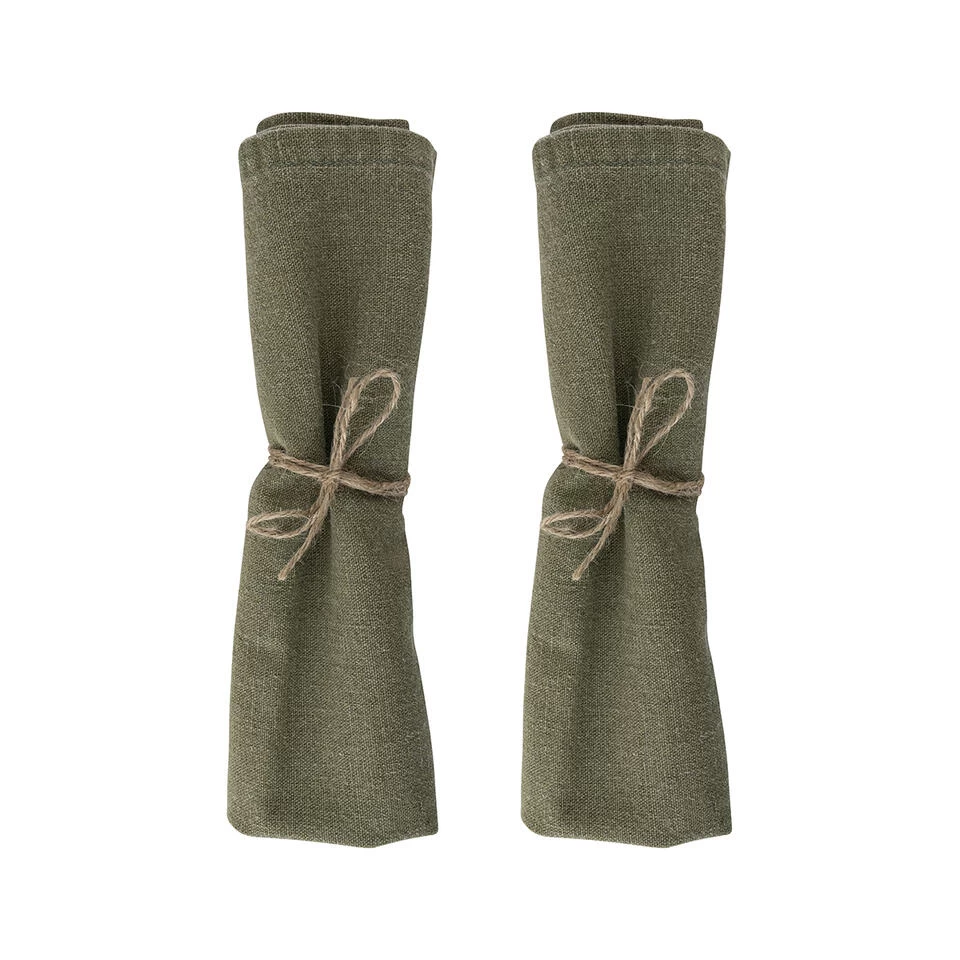 Laura Ashley Set 2 Servetten Wild Clematis Sage Uni 3 Laura Ashley Set 2 Servetten Wild Clematis Sage Uni