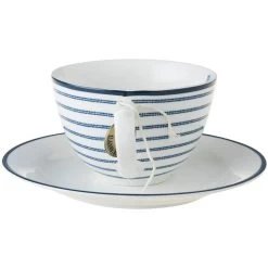 Laura Ashley Kop En Schotel Candy Stripe 26 Cl. -Het originele servies. 1000093087 0103