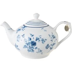Laura Ashley Theepot China Rose 1,6 Liter -Het originele servies. 1000093093 0101