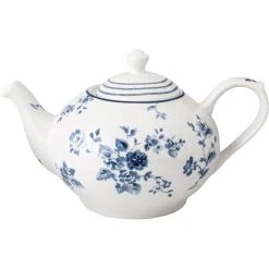 Laura Ashley Giftset Theepot China Rose 1,6 Liter -Het originele servies. 1000093094 0101