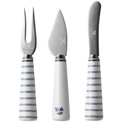 Laura Ashley Giftset 3 Kaasmesjes Uni En Candy Stripe 5 Laura Ashley Giftset 3 Kaasmesjes Uni En Candy Stripe -Het originele servies. 1000093105 0101