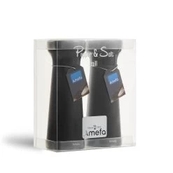 Amefa Modern - Peper- En Zoutmolenset - Zwart - 15 Cm -Het originele servies. 1000093296 0102
