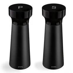 Amefa Modern - Peper- En Zoutmolenset - Zwart - 15 Cm