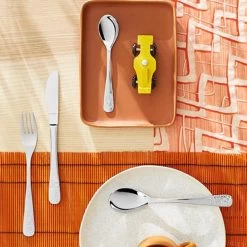 Amefa Forest Friends - 4-delige Kinderbestekset -Het originele servies. 1000093301 0101