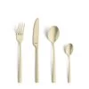 Amefa Manille - 16-delige Bestekset Voor 4 Personen - Stonewash Champagne -Het originele servies. 1000093308