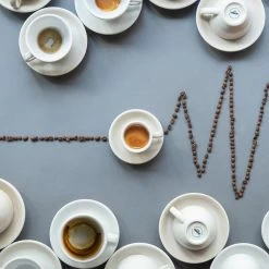 Egg Koffiekop Met Schotel - Set Van 2 - 150ml - Ivoor -Het originele servies. 1000093478 0103