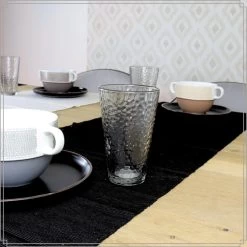 OTIX Waterglazen Longdrink Glazen Set Van 6 Stapelbaar 300ml Gehamerd Glas 9 OTIX Waterglazen Longdrink Glazen Set Van 6 Stapelbaar 300ml Gehamerd Glas -Het originele servies. 1000094289 0111