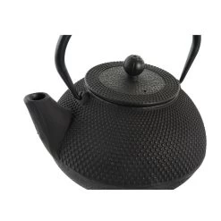 Items Kitchen Theepot Oriental - Gietijzer - 1300 Ml - Antiek Zwart -Het originele servies. 1000095081 0102