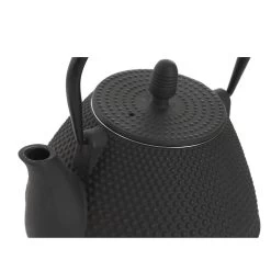 Items Kitchen Theepot Oriental - Gietijzer - 1000 Ml - Mat Zwart -Het originele servies. 1000095083 0102